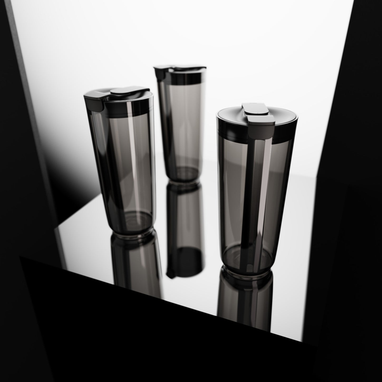 【 預購 】hó-lim Suí 免吸管透飲杯 / 珀黑