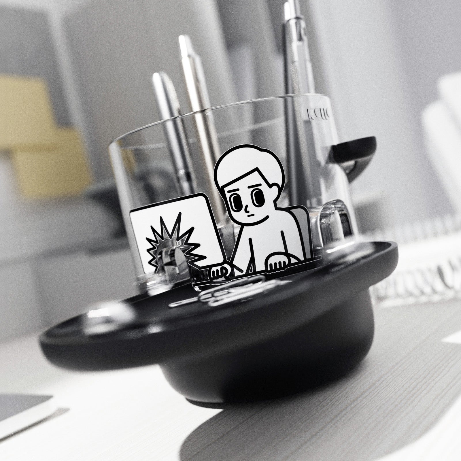 ROLLO ball pen holder/joint/negative men