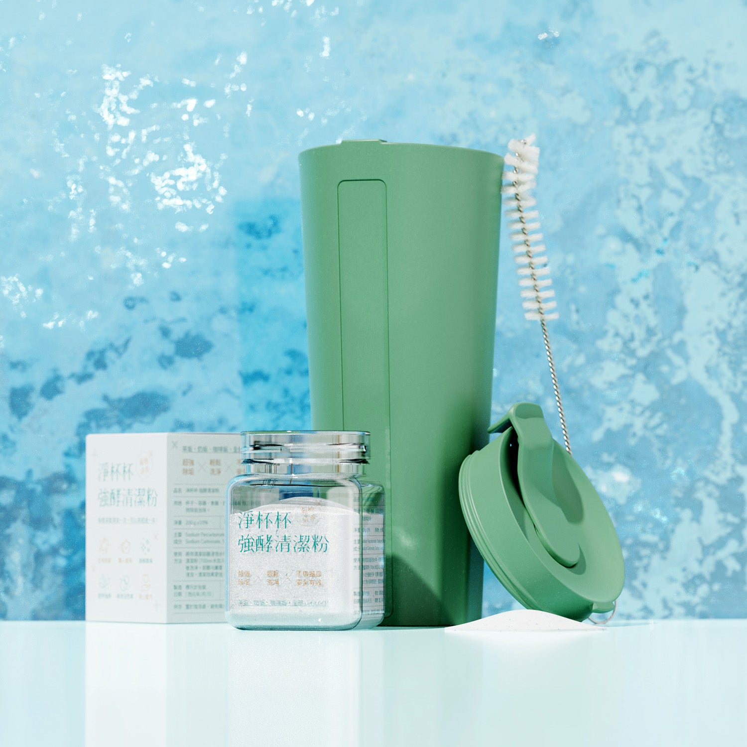 hó-lim 飲料杯 + 淨杯杯強酵清潔粉