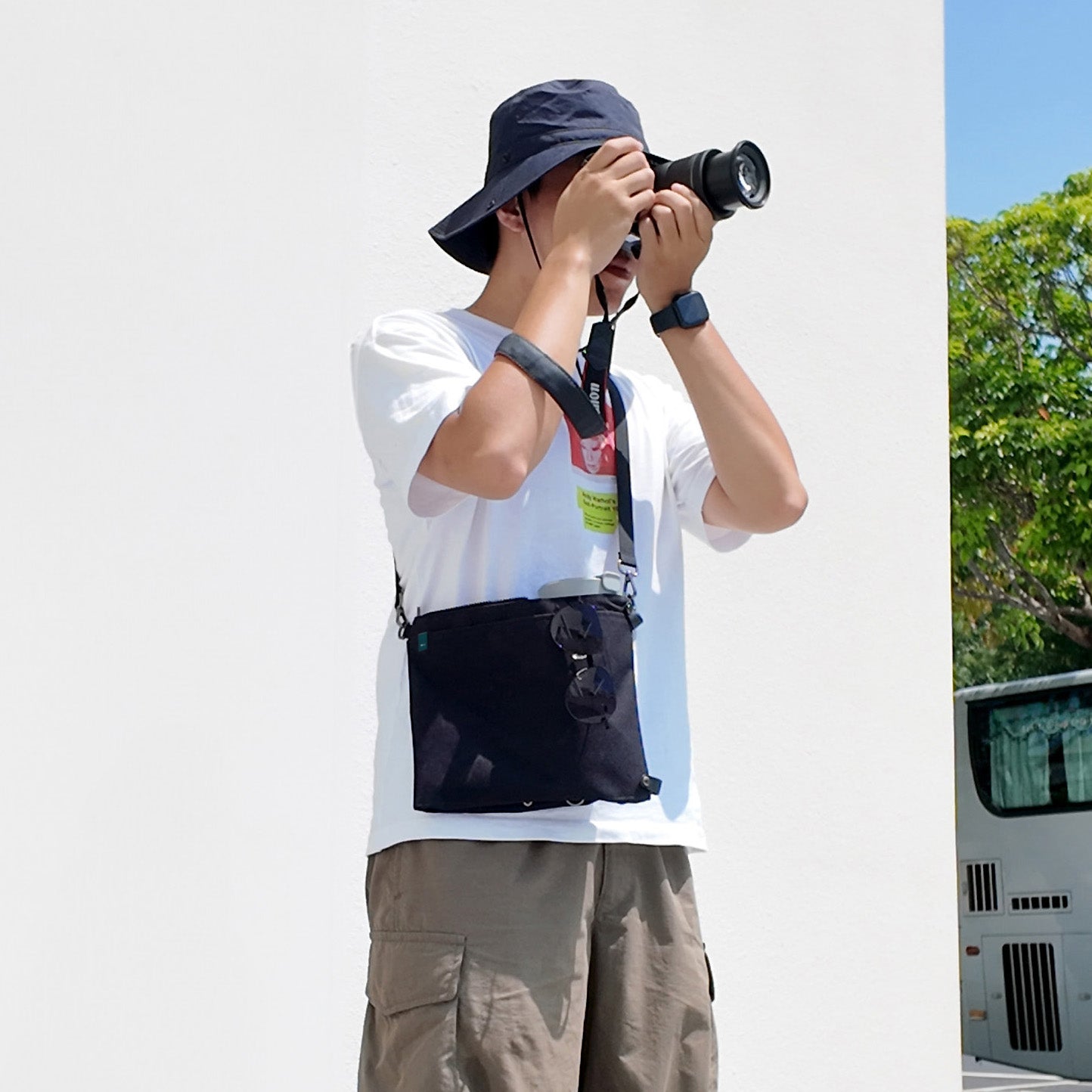 Foldaily Enlarged Small Bag / Black