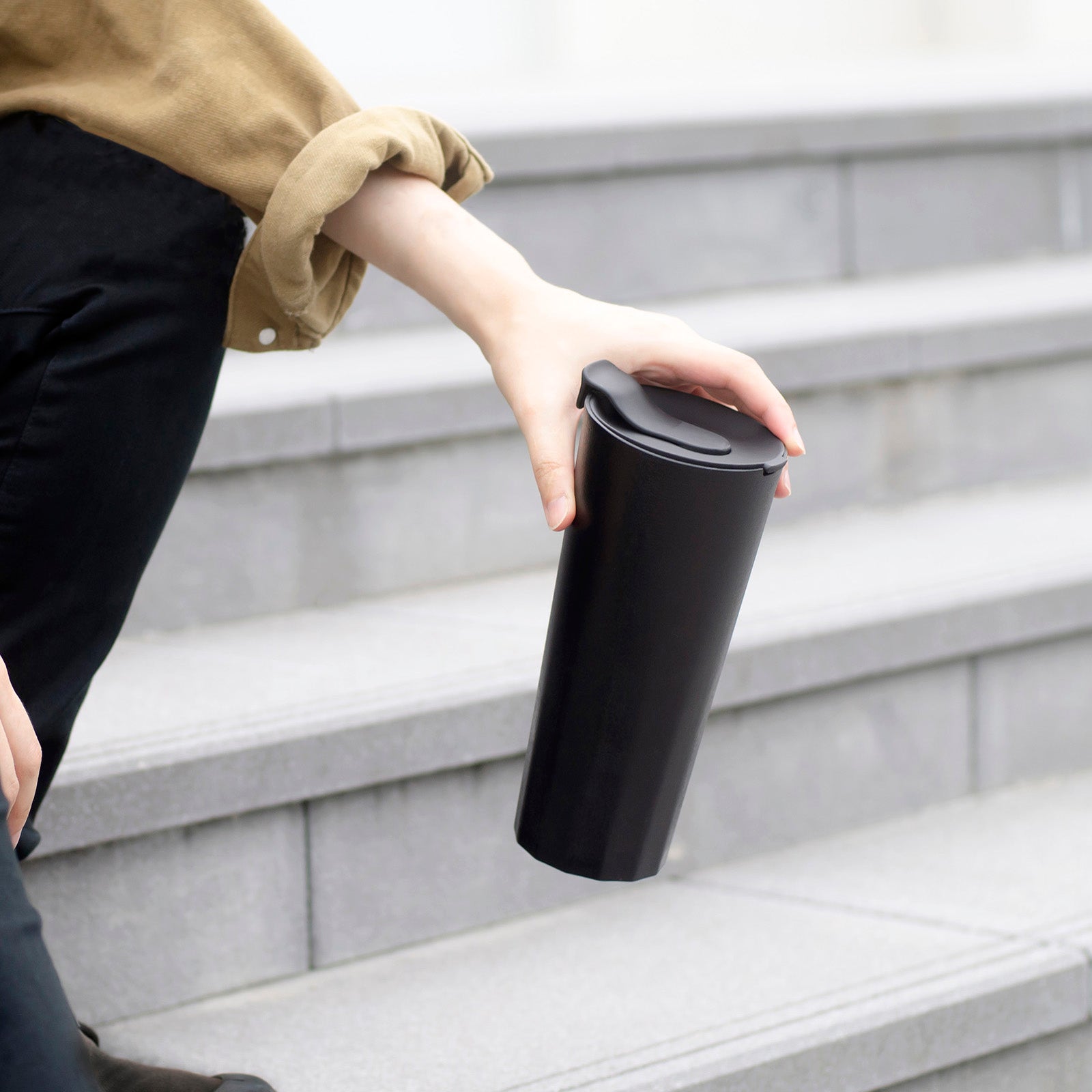 Hó-lim Beverage Cup/Rock Black Plus Purchase Cup Bag Discount