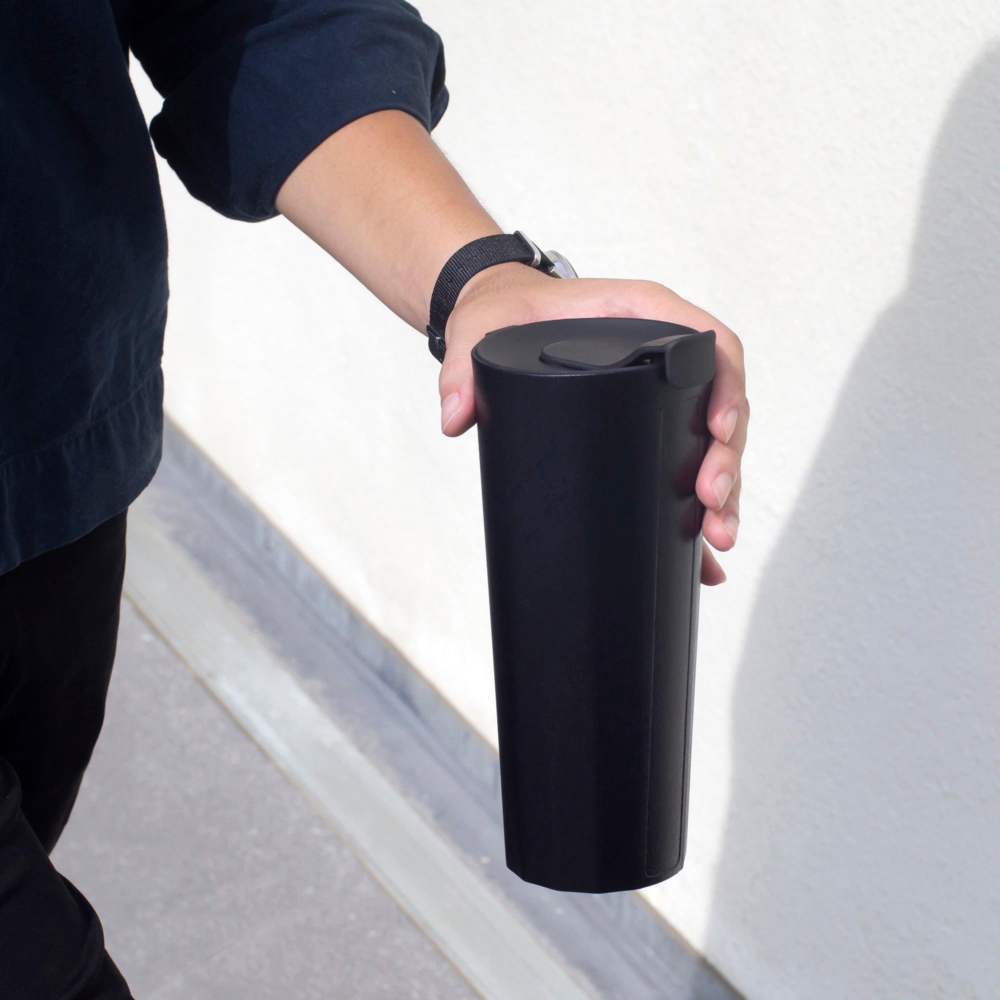 Hó-lim Beverage Cup/Rock Black Plus Purchase Cup Bag Discount