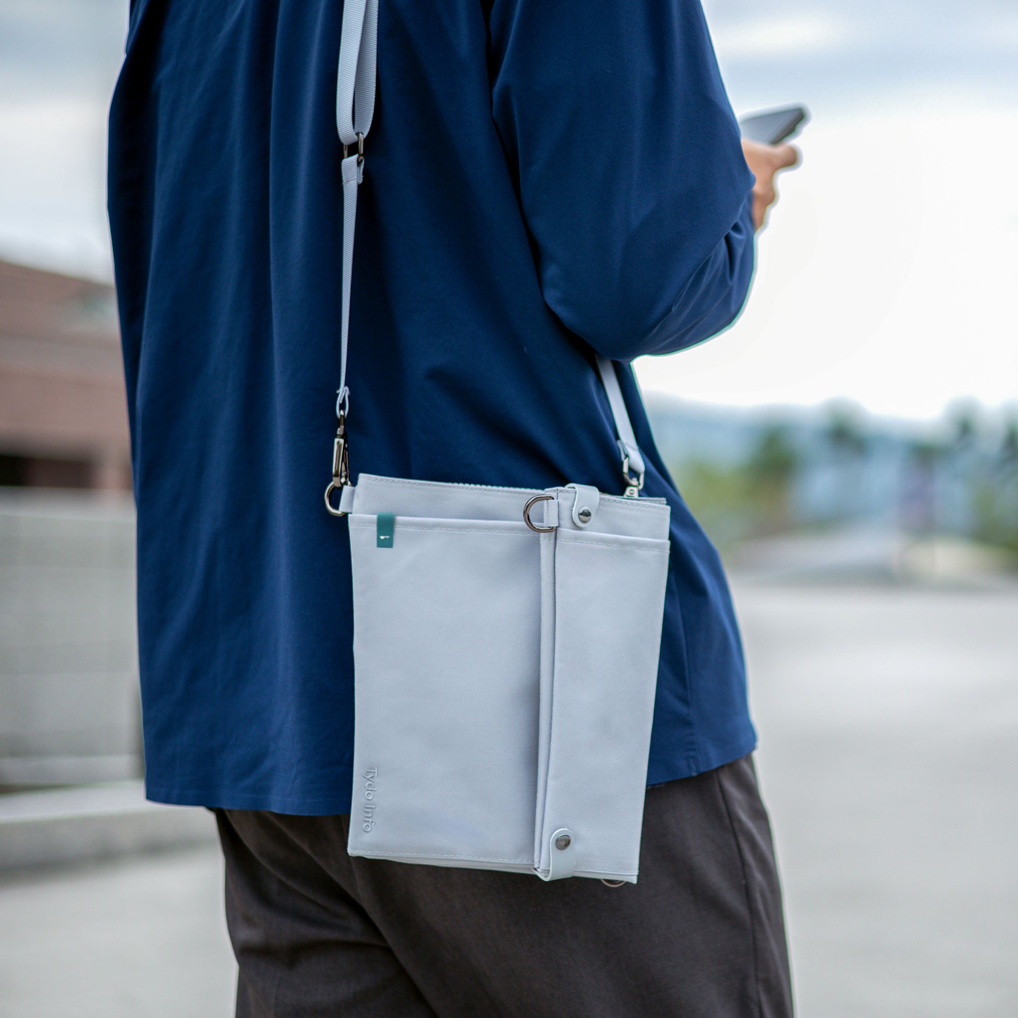 Foldaily 放大小包*升級款 / 冰河灰