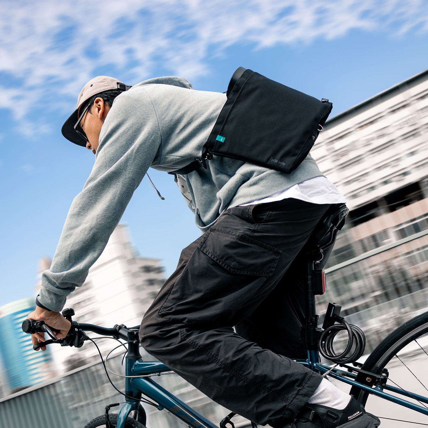 Foldaily Enlarged Small Bag / Black