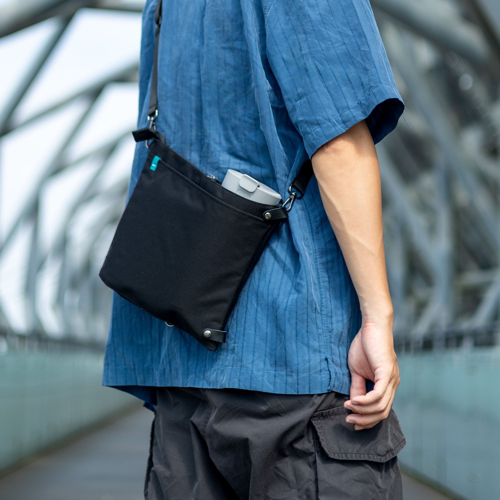 【Cup and bag combination】Foldaily enlarged small bag + hó-lim beverage cup