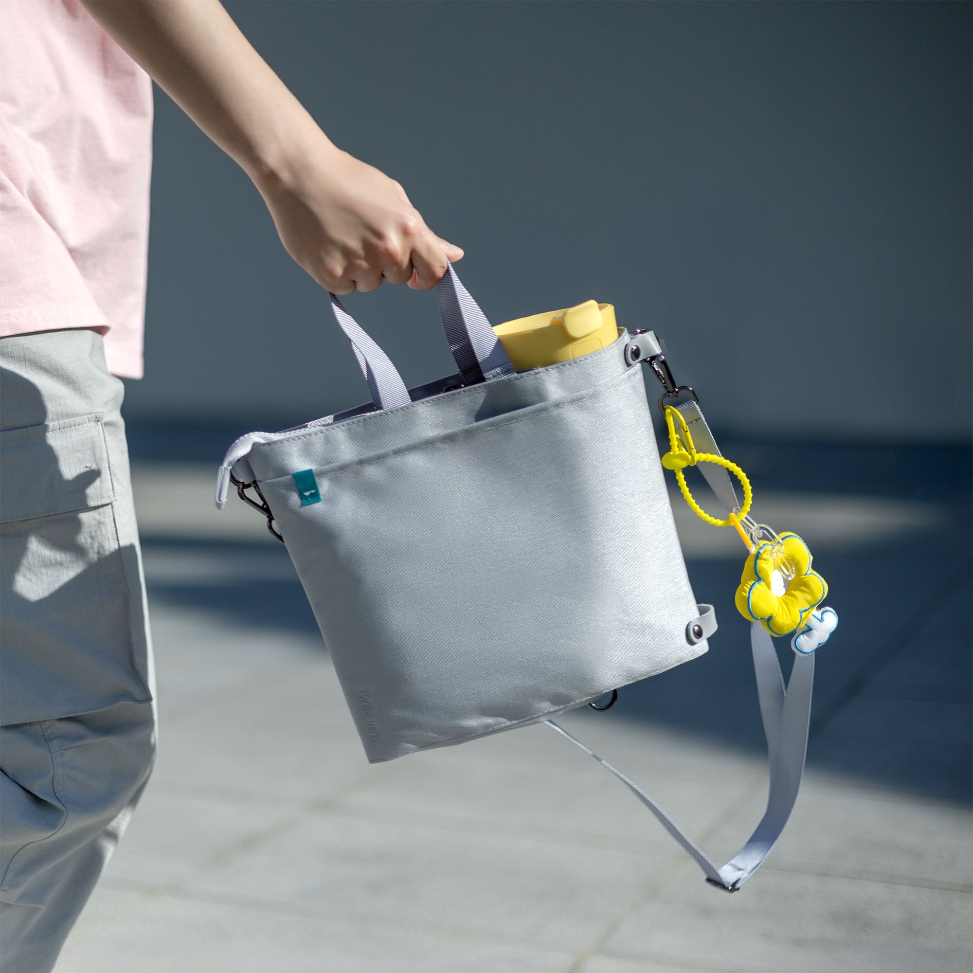 Foldaily Enlarged Small Bag/Light Gray