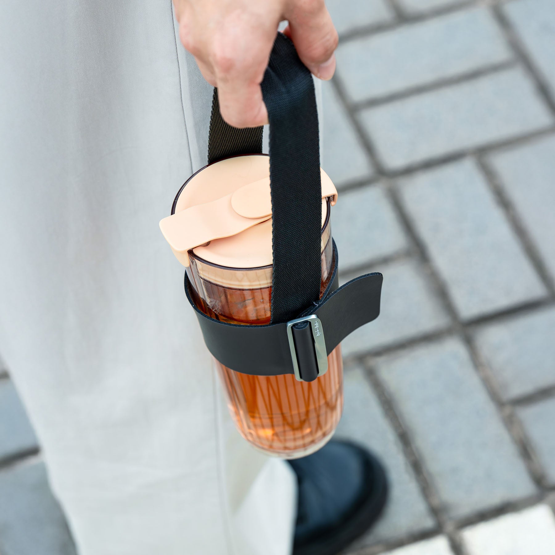 【 預購 】hó-lim Suí 免吸管透飲杯 / 杏棕