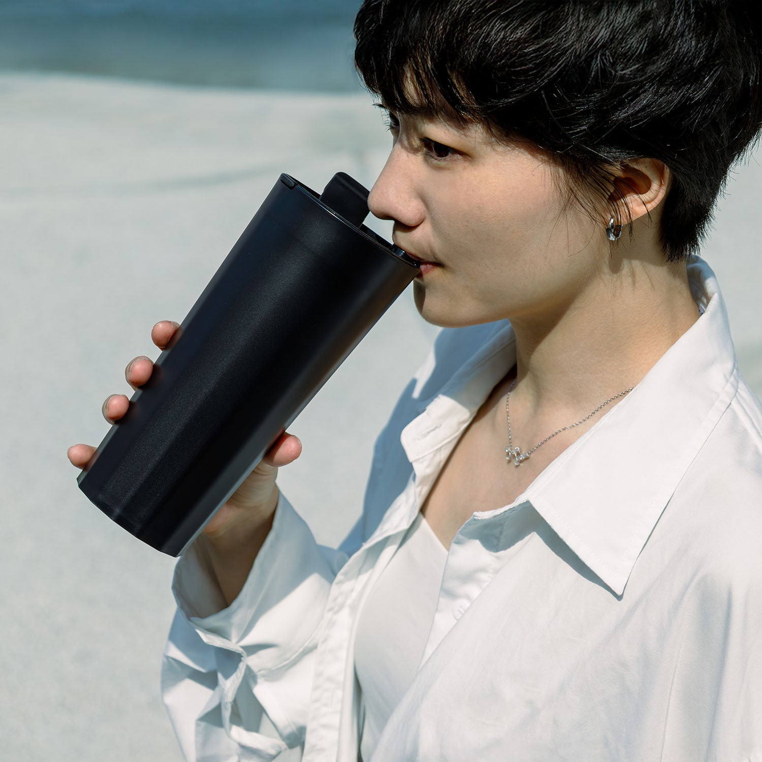 【Cup and bag combination】Foldaily enlarged small bag + hó-lim beverage cup