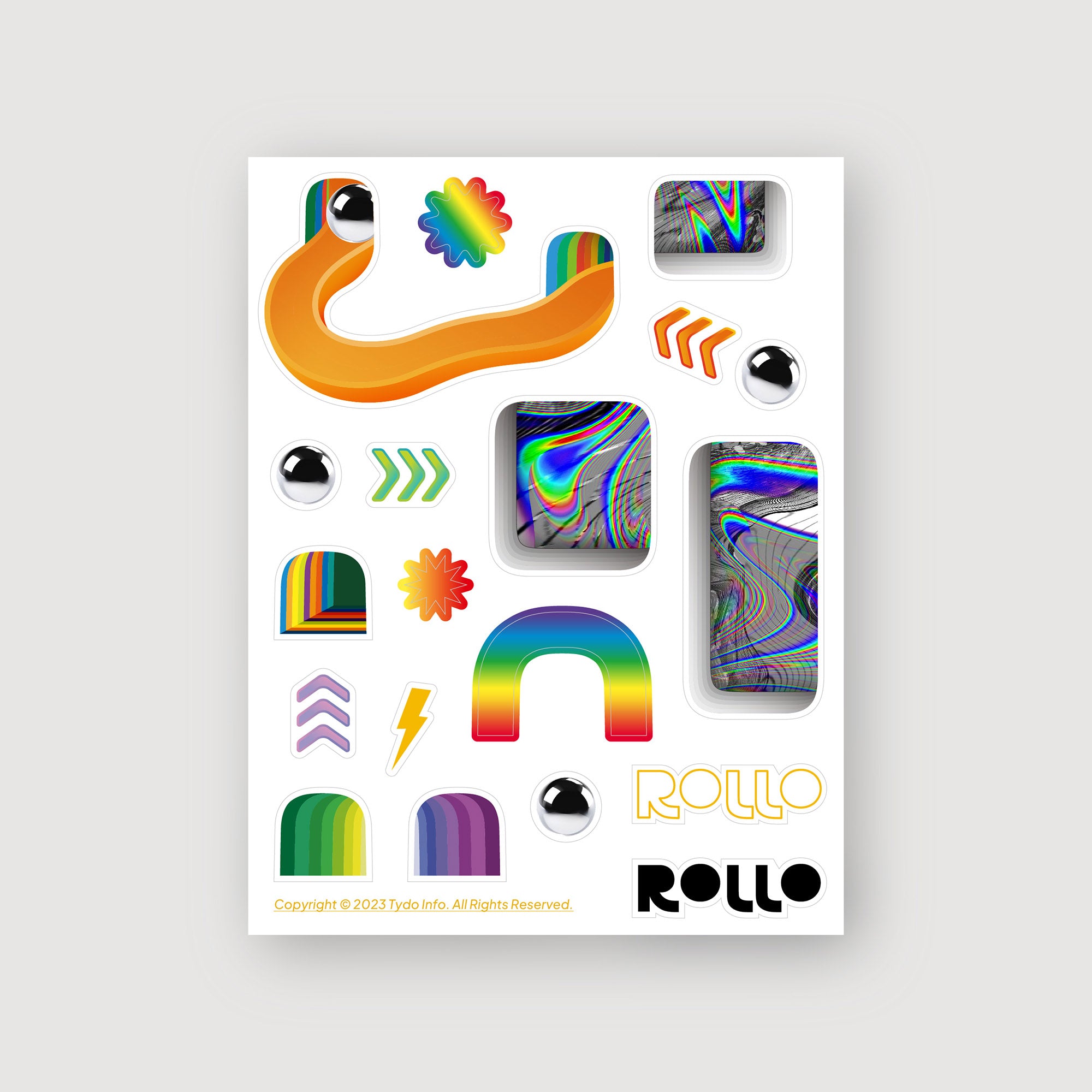ROLLO 滾珠筆筒 / 經典黃