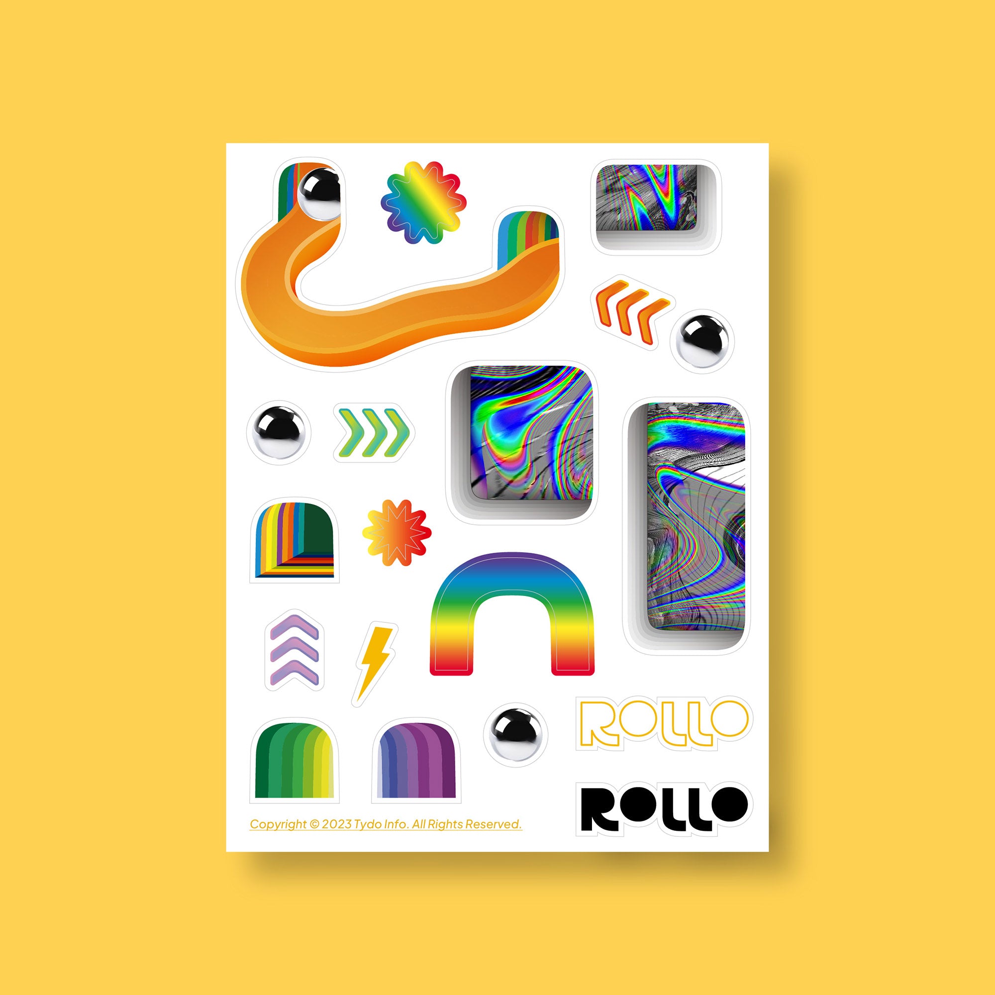 ROLLO 經典貼紙