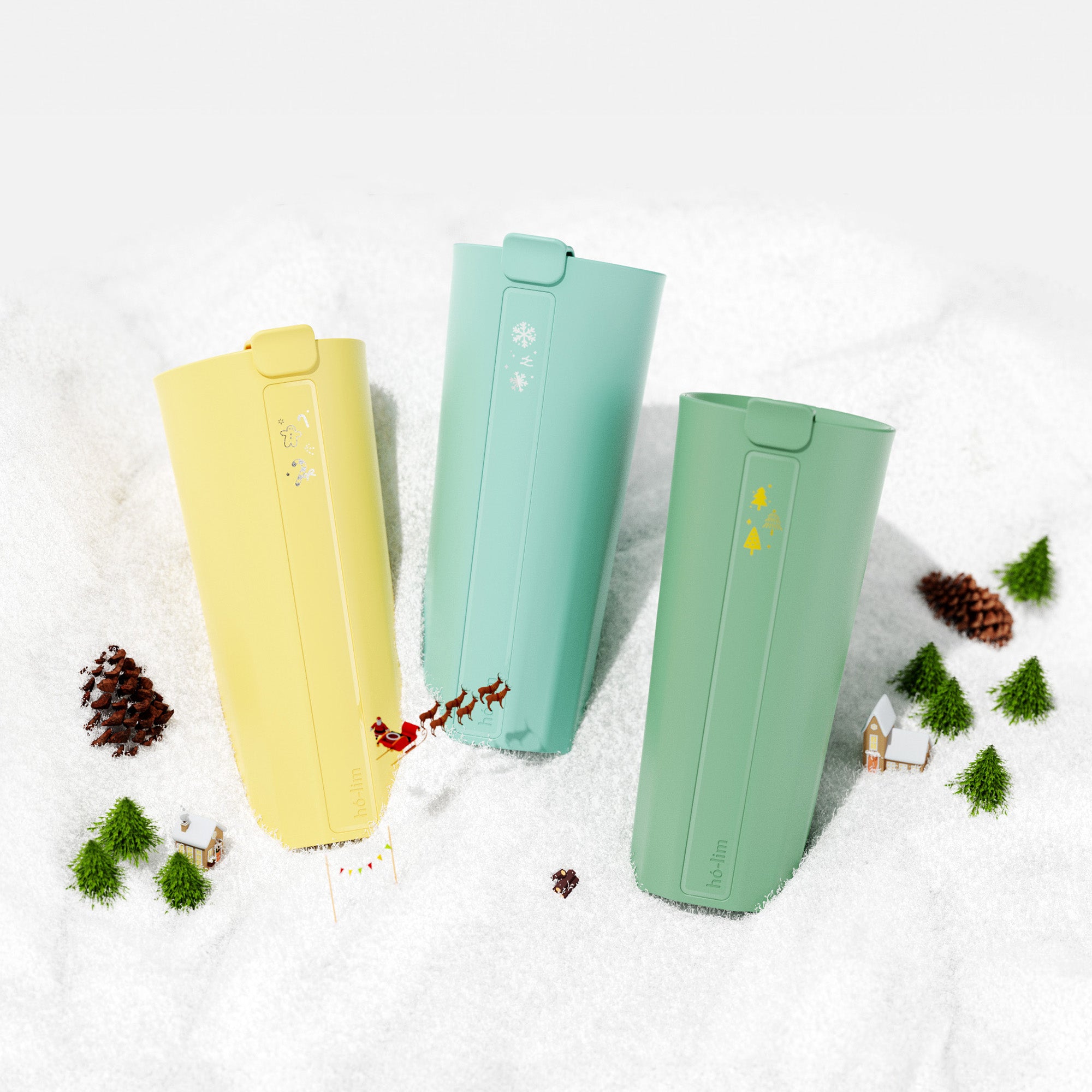 Bronzing Limited/Winter Snowflake-Lan Lan Hó-lim Beverage Cup