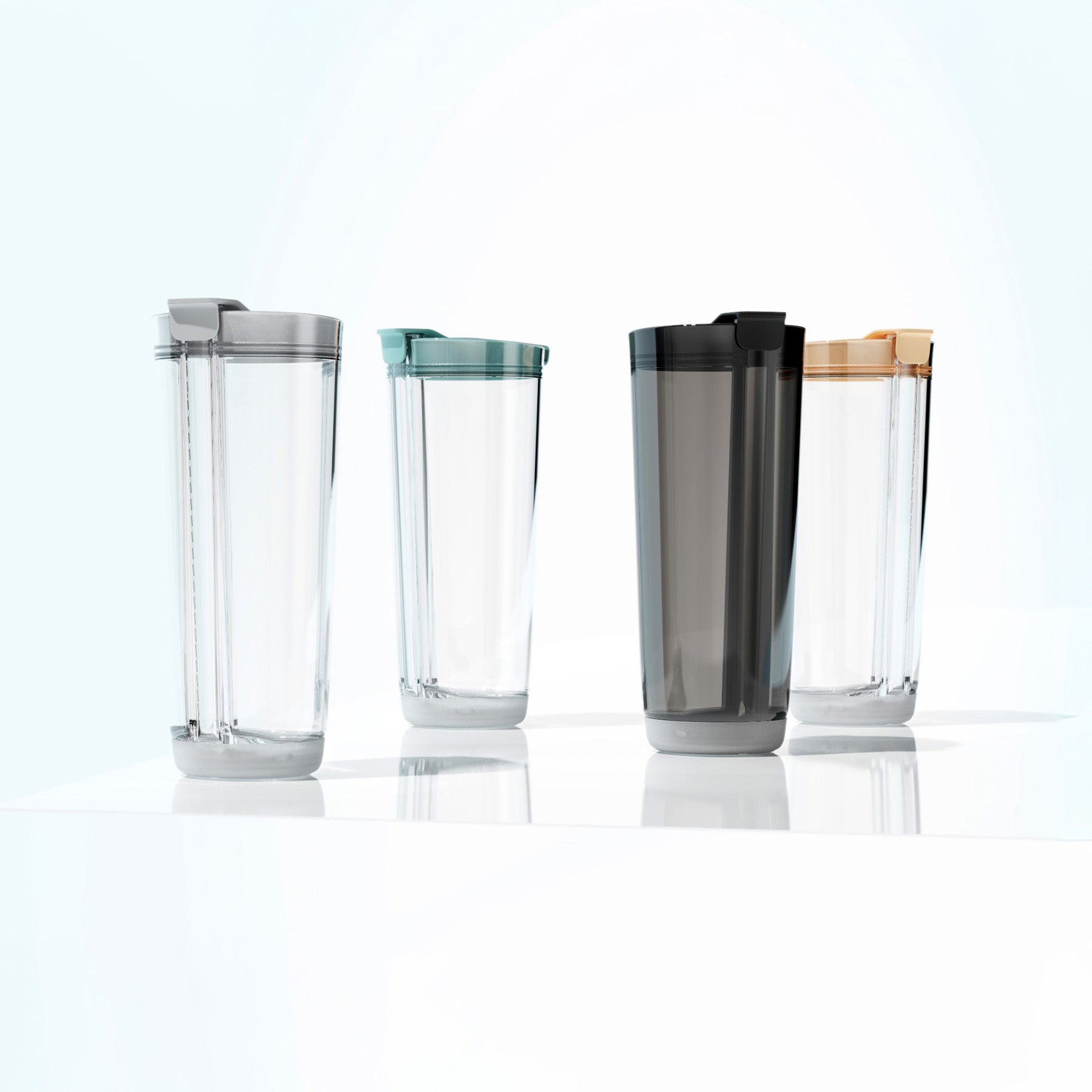 【 預購 】hó-lim Suí 免吸管透飲杯 / 煙藍