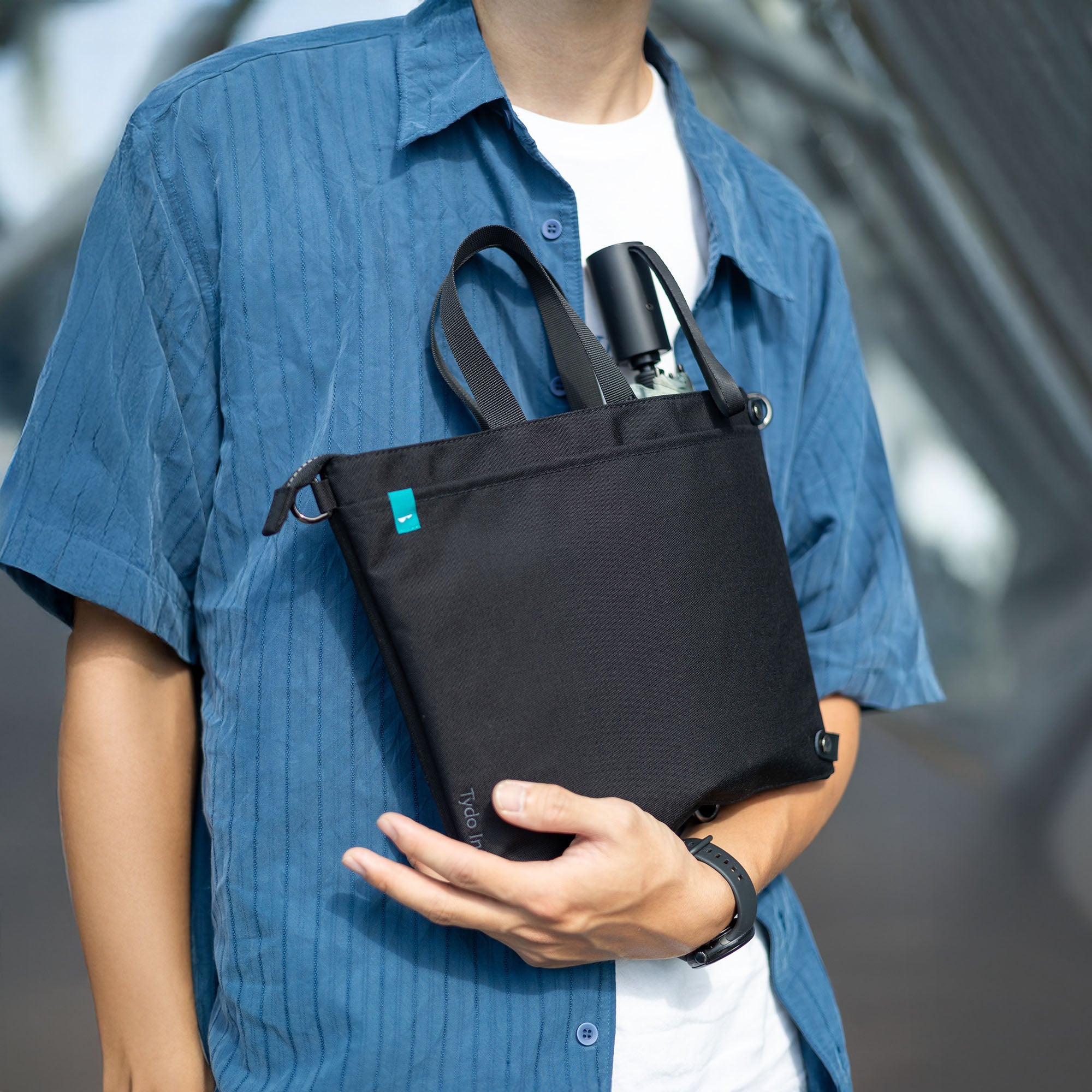 Foldaily Enlarged Small Bag / Black