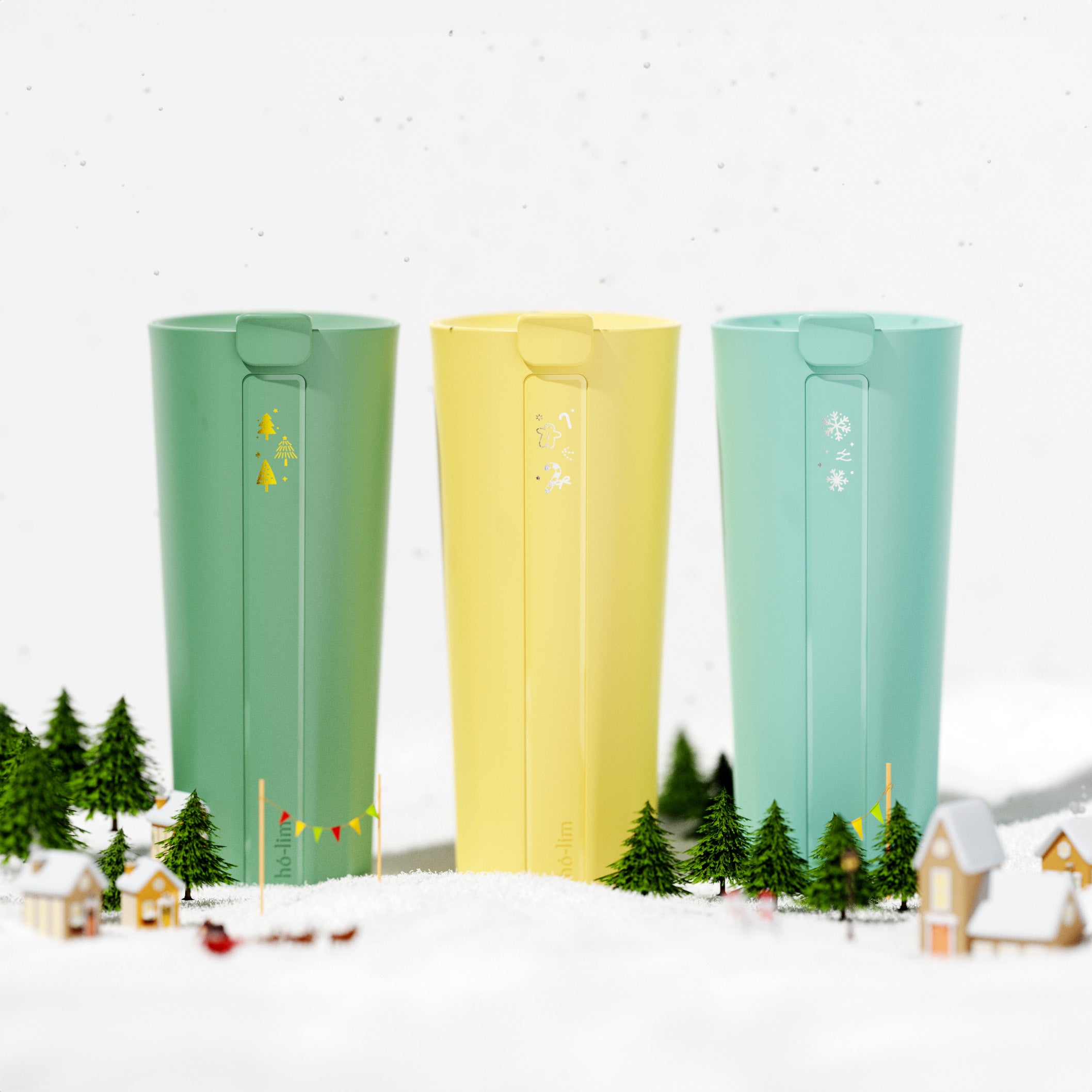 Bronzing Limited/Winter Snowflake-Lan Lan Hó-lim Beverage Cup